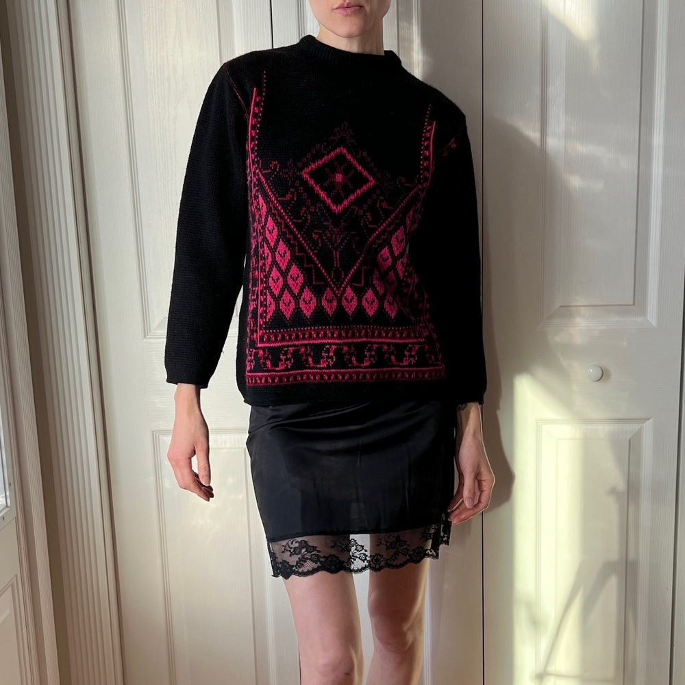 Vintage 1960’s Champion Knitting Mills Montreal Knit Sweater